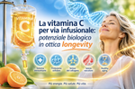OLTRE L’ANTIOSSIDANTE: VIT C INFUSIONALE NELLA MEDICINA DELLA LONGEVITA’